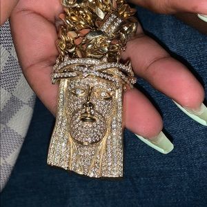 Custome Avianne&co Jesus pend...5crtvvs2 14kGold.